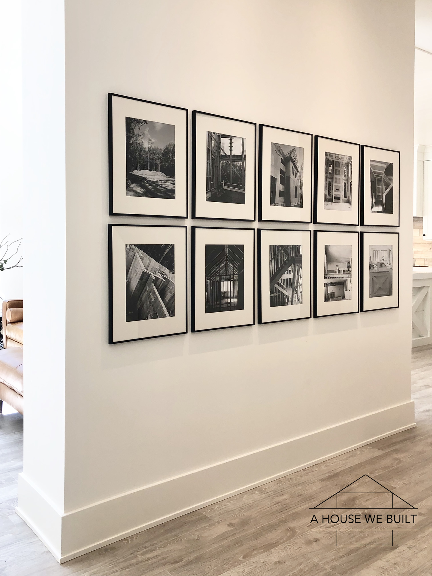 gallery wall frames Dwell: Modern living home design ideas